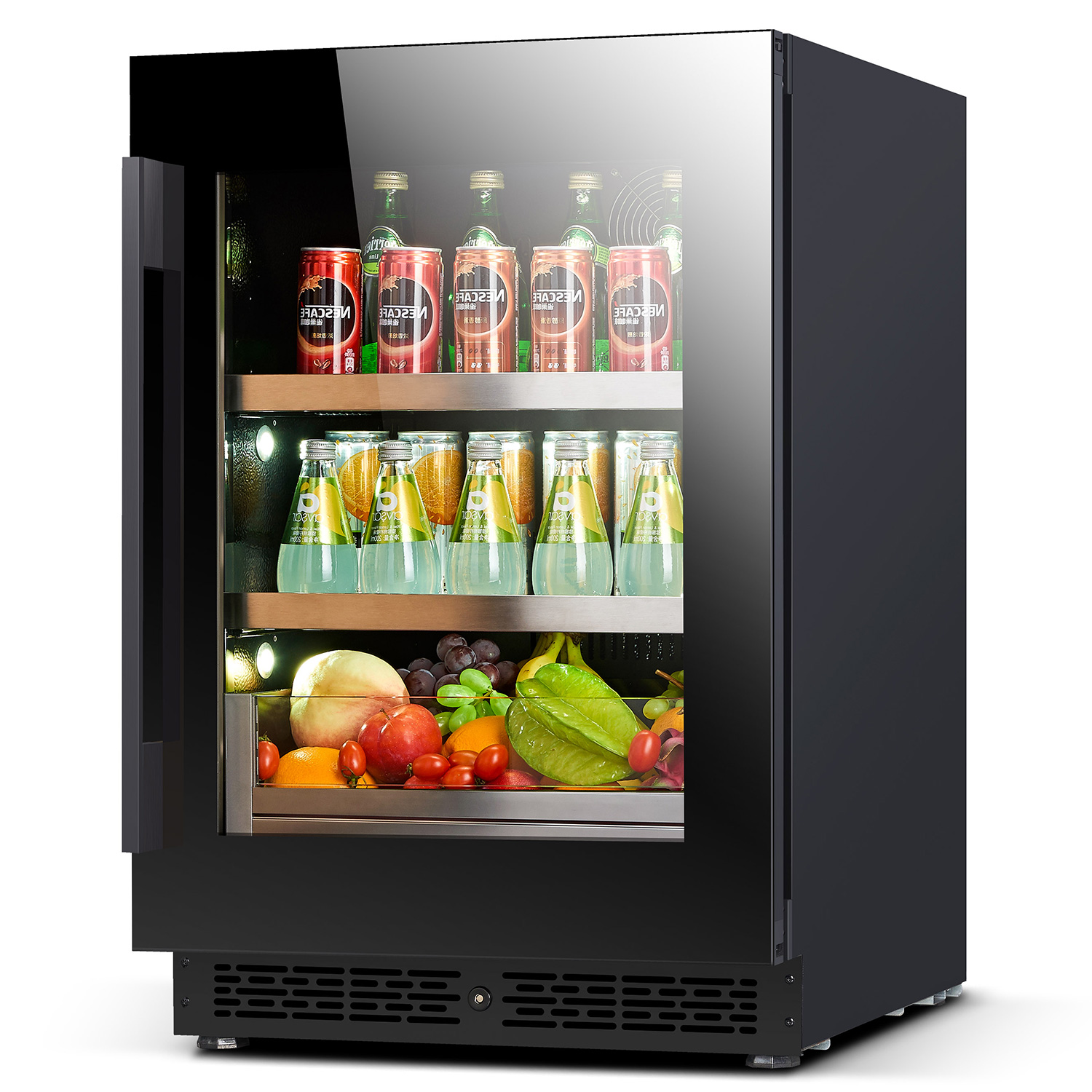 Elegancka, wbudowana lodówka d – Wine Beer Mix recenzja i cena